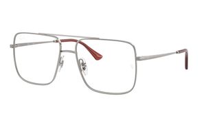 Image 2 of Silver Navigator Eyeglasses for Men and Women from Rayban Available at Titan Eye+