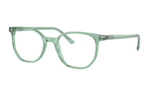 Image 2 of Green Round Eyeglasses for Men and Women from Rayban Available at Titan Eye+