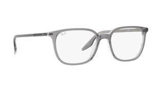 Image 2 of Grey Square Rimmed Eyeglasses for Men and Women from Rayban Available at Titan Eye+