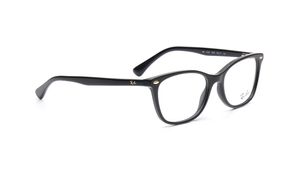 Image 2 of Grey Square Eyeglasses for Men and Women from Rayban Available at Titan Eye+