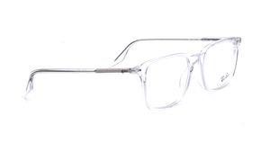 Image 2 of Transparent Rectangle Rimmed Eyeglasses for Men and Women from Rayban Available at Titan Eye+