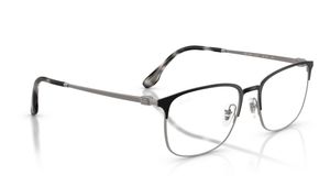 Image 2 of Black Pillow Eyeglasses for Men and Women from Rayban Available at Titan Eye+