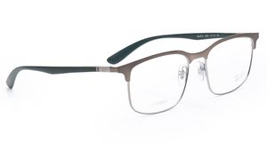 Image 2 of Brown Clubmaster Eyeglasses for Men and Women from Rayban Available at Titan Eye+