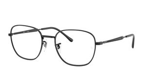 Image 2 of Black Geometric Eyeglasses for Men and Women from Rayban Available at Titan Eye+