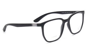 Image 2 of Black Square Eyeglasses for Men and Women from Rayban Available at Titan Eye+