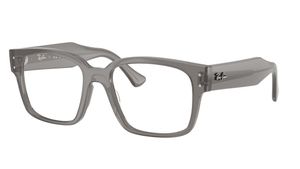 Image 2 of Grey Square Eyeglasses for Men and Women from Rayban Available at Titan Eye+