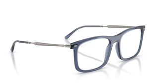Image 2 of Blue Rectangle Eyeglasses for Men and Women from Rayban Available at Titan Eye+