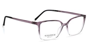 Image 2 of Purple Rectangle Eyeglasses for Women from Stepper Available at Titan Eye+