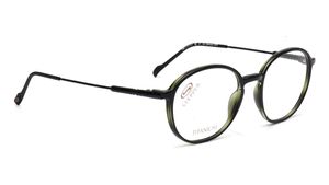 Image 2 of Brown Round Eyeglasses for Men and Women from Stepper Available at Titan Eye+