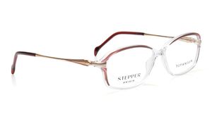 Image 2 of Brown Oval Eyeglasses for Women from Stepper Available at Titan Eye+