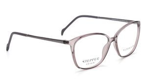 Image 2 of Gun Metal CatEye Eyeglasses for Women from Stepper Available at Titan Eye+
