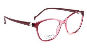 Image 2 of Purple Oval Eyeglasses for Women from Stepper Available at Titan Eye+