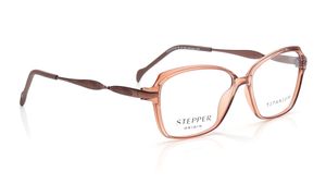 Image 2 of Copper Rectangle Eyeglasses for Women from Stepper Available at Titan Eye+