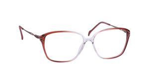 Image 2 of Maroon Rectangle Rimmed Eyeglasses for Women from Stepper Available at Titan Eye+