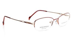 Image 2 of Maroon Oval Eyeglasses for Women from Stepper Available at Titan Eye+