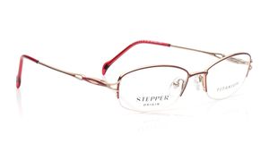 Image 2 of Burgundy Oval Eyeglasses for Women from Stepper Available at Titan Eye+