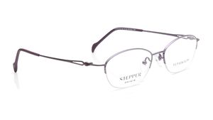 Image 2 of Purple Oval Eyeglasses for Women from Stepper Available at Titan Eye+