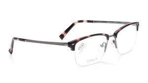 Image 2 of Brown Square Eyeglasses for Women from Stepper Available at Titan Eye+