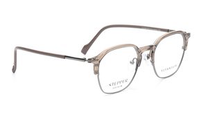 Image 2 of Brown Oval Eyeglasses for Women from Stepper Available at Titan Eye+