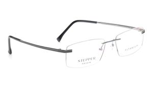 Image 2 of Green Rectangle Eyeglasses for Men from Stepper Available at Titan Eye+