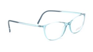Image 2 of Blue Butterfly Rimmed Eyeglasses for Women from Silhouette Available at Titan Eye+