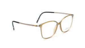 Image 2 of Olive Butterfly Eyeglasses for Women from Silhouette Available at Titan Eye+