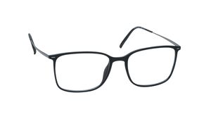 Image 2 of Black Rectangle Eyeglasses for Men from Silhouette Available at Titan Eye+