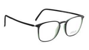Image 2 of Black Wayfarer Eyeglasses for Men and Women from Silhouette Available at Titan Eye+