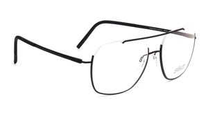 Image 2 of Gunmetal Aviator Eyeglasses for Men and Women from Silhouette Available at Titan Eye+