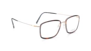 Image 2 of Havana Rectangle Eyeglasses for Men and Women from Silhouette Available at Titan Eye+