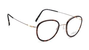 Image 2 of Brown Oval Eyeglasses for Men and Women from Silhouette Available at Titan Eye+