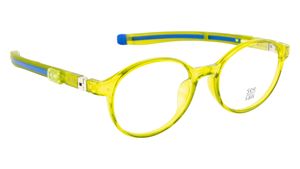 Image 2 of Yellow Round Eyeglasses for Kids from SeeSaw Available at Titan Eye+