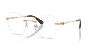 Image 2 of Gold Phantos Eyeglasses for Women from Swarovski Available at Titan Eye+