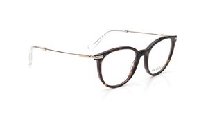 Image 2 of Havana Phantos Rimmed Eyeglasses for Women from Swarovski Available at Titan Eye+