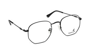 Image 2 of Black Geometric Eyeglasses for Men from Fastrack Available at Titan Eye+