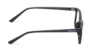 Image 2 of Black Square Eyeglasses for Men and Women from Fastrack Available at Titan Eye+