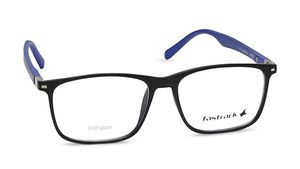 Image 2 of Black Square Eyeglasses for Men from Fastrack Available at Titan Eye+
