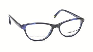 Image 2 of Verve Blue Cateye Rimmed Eyeglasses  (FT1212WFP3MBUV|51) from Fastrack Available at Titan Eye+