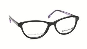 Image 2 of Verve Black Cateye Rimmed Eyeglasses  (FT1213WFP1MBKV|51) from Fastrack Available at Titan Eye+