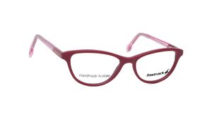 Image 2 of Verve Pink Cateye Rimmed Eyeglasses  (FT1213WFP2MPKV|51) from Fastrack Available at Titan Eye+
