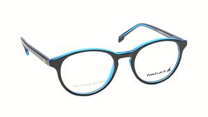 Image 2 of Verve Black Round Rimmed Eyeglasses (FT1220MFP1MBUV|51) from Fastrack Available at Titan Eye+