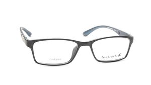 Image 2 of Black Rectangle Rimmed Eyeglasses (FT1224MFP3LBKCTV|52) from Fastrack Available at Titan Eye+