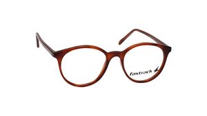 Image 2 of Round Rimmed Women Eyeglasses (FT1224WFP10MBRV|48) from Fastrack Available at Titan Eye+