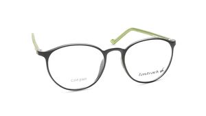Image 2 of Black Round Eyeglasses for Men and Women from Fastrack Available at Titan Eye+