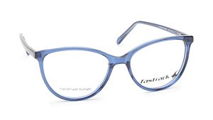 Image 2 of Fluid Blue Cateye Rimmed Eyeglasses  (FT1226WFP1MBUV|52) from Fastrack Available at Titan Eye+