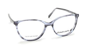 Image 2 of Fluid Blue Cateye Rimmed Eyeglasses  (FT1226WFP2MBUV|52) from Fastrack Available at Titan Eye+