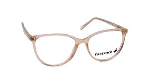 Image 2 of CatEye Rimmed Women Eyeglasses (FT1226WFP6MORV|52) from Fastrack Available at Titan Eye+