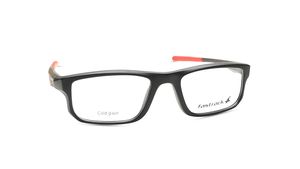 Image 2 of Black Sporty Rimmed Eyeglasses (FT1227MFP2LBKCTV|52) from Fastrack Available at Titan Eye+
