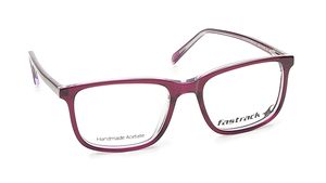 Image 2 of Fluid Maroon Rectangle Rimmed Eyeglasses (FT1227UFP4MGYV|52) from Fastrack Available at Titan Eye+