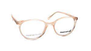 Image 2 of Orange Round Rimmed Eyeglasses (FT1250WFP3MORV|50) from Fastrack Available at Titan Eye+